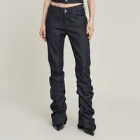 G-Star G-Staq Low Bootcut Jeans - Dunkelblau - Damen - 23-30