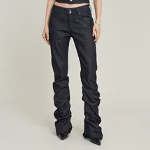 G-Star G-Staq Low Bootcut Jeans - Dunkelblau - Damen - 23-30