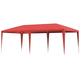 vidaXL Partyzelt 6 x 3 m Rot