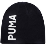 Puma Classic Cuffless Beanie Hat, Marineblau/Weiß, Einheitsgröße EU