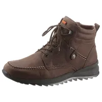 Winterboots WALDLÄUFER "HELLE" Gr. 9,5 (44), braun (dunkelbraun) Herren Schuhe mit Schaftpolsterung, G-Weite