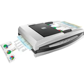 Plustek SmartOffice PL4080 Dokumentenscanner , Flachbett: bis zu 1200 x dpi, ADF: 600 Dual-CIS