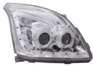 Kristall-Scheinwerfer für Toyota Land Cruiser 120 (2003–2009) - Chrom