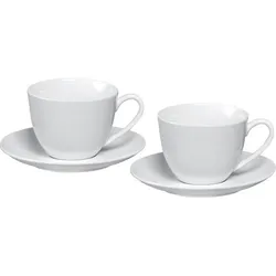 Kaffee-Serie Bianco, 4er-Set Cappuccino, 300 ml
