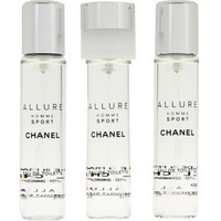 Chanel Allure Sport Eau de Toilette Nachfüllung 3 x