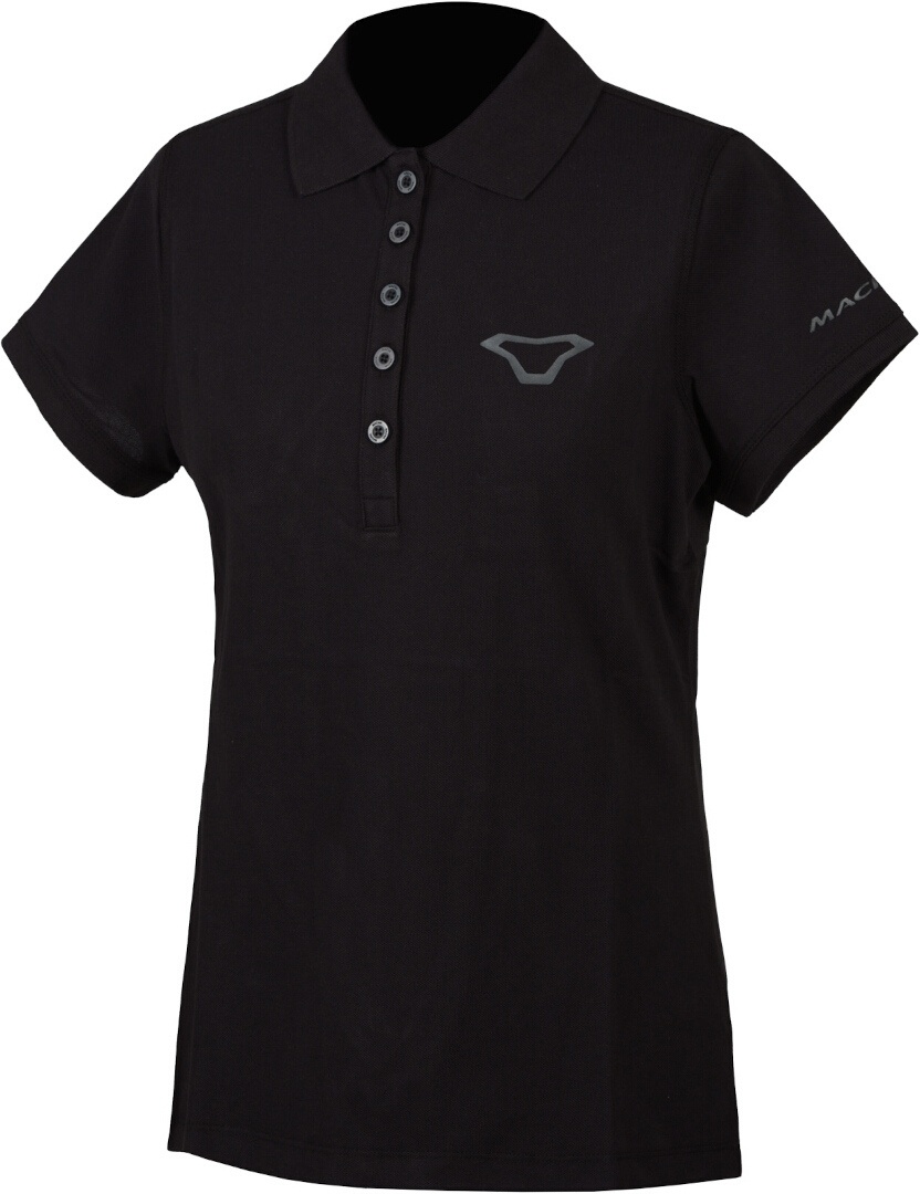 Macna Damen Poloshirt, schwarz, Größe XS