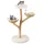 Goplus Kratzbaum 122 cm weiß