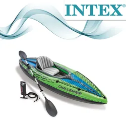 Intex 68305 Boot Schlauchboot Angelboot Aufr Kajak Challenger K1