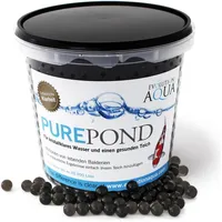 Evolution Aqua Pure Pond 1000 ml für Teiche bis 20000 l, Gelbälle Filterbakterien Biostarter für Teich und Teichfilter, Teichpflege