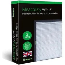 Meaco H13 HEPA-Filter für MeacoDry Arete 10L und 12L 3er-Set