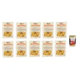 Rummo Mezzi Rigatoni N. 51, Pasta Bronzezeichnung 10x500g+Polpa 400g