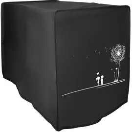 kwmobile Abdeckhaube für Ninja Double Stack XL 9,5L schwarz