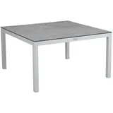 Brafab Belfort Loungetisch Aluminium/Glas
