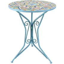 Hti-Living Gartentisch 55 x 55 x 68 cm Türkis