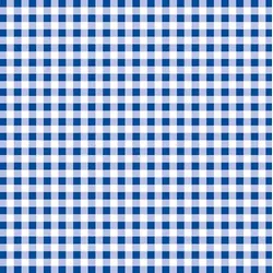 Mank Tischdecke Airlaid Karo Blau, 80 x 80 cm, 20 Stück - Tischtuch Tischwäsche Mitteldecke