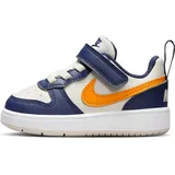 Nike Schuh Nike Court Borough Low Recraft Schuh Für Babys Und Kleinkinder, Lt Orewood BRN/Orange Peel-Midnight Navy, DV5458-126, 18.5 EU (3C US) - 18.5 EU