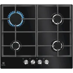 Electrolux Gas-Kochfeld schwarz KGG6426K