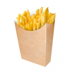 500 Stk. Kartoffelchips-Kartonverpackung mittlere Größe Ref EG0006K