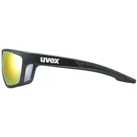 Uvex Sportstyle 706 CV V black mat - selbsttönend - konstraststeigernd - matt/red - one size