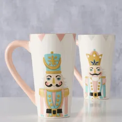 B. 2er Set Jumbobecher Nutsy GRAUE & ROSANE Wimpel - 2023812