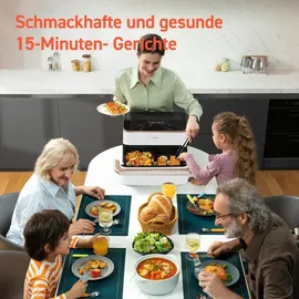 COSORI Dual Blaze TwinFry CAF-TF101S-WEUR Weiß/Roségold