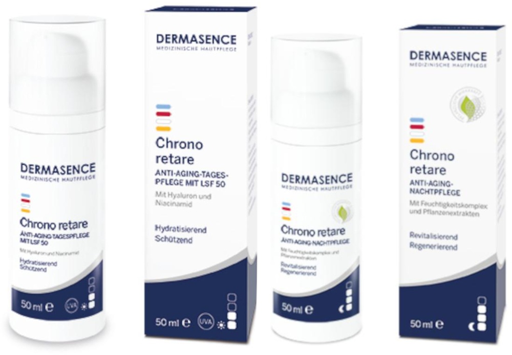 Dermasence Anti-Aging-Tag und Nachtpflege