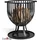 Cook King Bodenplatte für Feuerkorb Ø 70 cm Schwarz