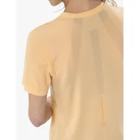 Compressport Damen Performance SS T-Shirt gelb