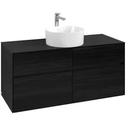 Villeroy & Boch Waschtischunterschrank „Collaro“ für Schrankwaschtisch 120 × 54,8 × 50 cm Waschbecken mittig mittig