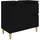 vidaXL Badschrank Schwarz 65x33x60 cm Holzwerkstoff
