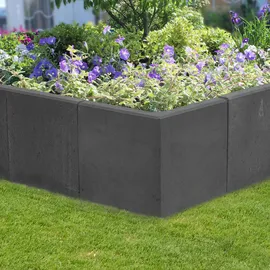 Diephaus L-Stein Ecke anthrazit 60/50/50/7 cm,