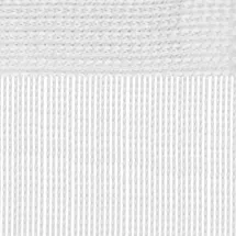arsvita Fadenvorhang Stangendurchzug 90 x 250 cm Weiß 1 St