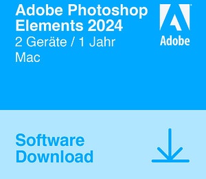 Adobe Photoshop Elements 2024 für Mac Software Vollversion (Download-Link)