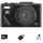 INF 5K Digitalkamera - 75MP, WLAN, Klappbildschirm, mit 64GB Karte, Typ-C Adapter & USB-Lesegerät