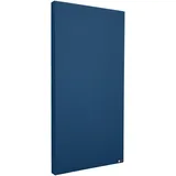 Bluetone Acoustics Wall Panel Pro - Professionel Schallabsorber - Akustikpaneele für die Raumakustik - Akustikplatten und absorber - Acoustic Panel - Akustikelemente (100x50x5cm, Blau)