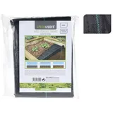 PROGARDEN Unkrautvlies 2 x 5 m schwarz