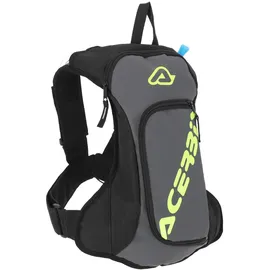 Acerbis Rucksack mit Trinksystemvorrichtung Acqua Logo Schwarz