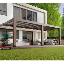 Palram - Canopia Zedernholz Terrassenüberdachung Helsinki 367 | Terrassenüberdachung Holz | Natur | 300x665x253 cm