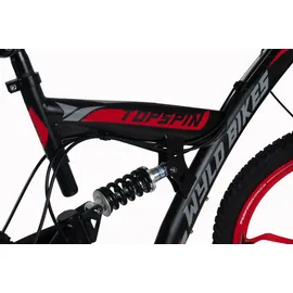WYLD Topspin 26 Zoll RH 46 cm schwarz/rot