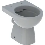 Geberit Renova Stand-WC Tiefspüler, Abgang horizontal, teilgeschlossene Form, Rimfree manhattan