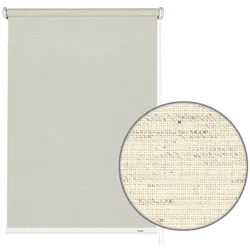 Gardinia Seitenzug Rollo lichtdurchlässig, blickdicht, mit Bedienkette, Fensterrollo