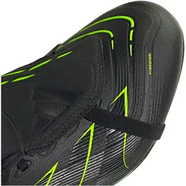 adidas Predator League Fold-Over Tongue FG/MG Herren Core Black/Carbon/Lucid Lemon 42