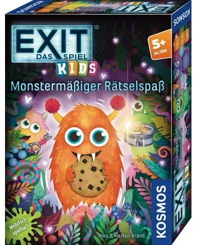 KOSMOS - EXIT® - Das Spiel - Kids: Monstermäßiger Rätselspaß