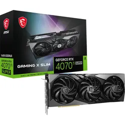 MSI GeForce RTX 4070 Ti Super 16G GAMING X SLIM - 16GB GDDR6X, 1x HDMI, 3x DP