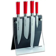 Friedr. Dick Dick Red Spirit Messerblock 4-tlg. rot/schwarz