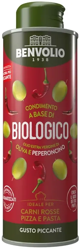 BENVOLIO Scharfes Chili- & Pizza-Öl Würzöl | 250 ml.