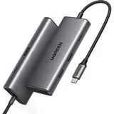 UGREEN 15531 Schnittstellen-Hub USB Typ-C 1000 Mbit/s Grau