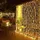 Montegoni Lichtervorhang LED 3x3 m PVC 300 LED Warmweiß