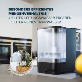 health rise Pure Water Pro schwarz 4,5 Liter