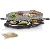 Princess 162720 Raclette 8 Oval Stone Grill Party